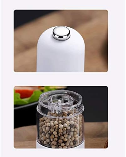 KJLY Electric Pepper Grinder Adjustable Ceramic Stone Kitchen Tool for Salt Pepper