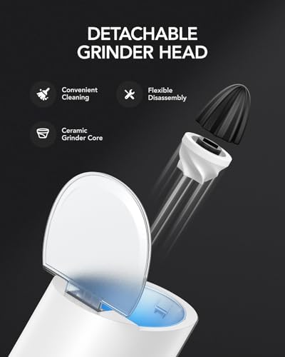 FORLIM-LINK Electric Salt Pepper grinder Set