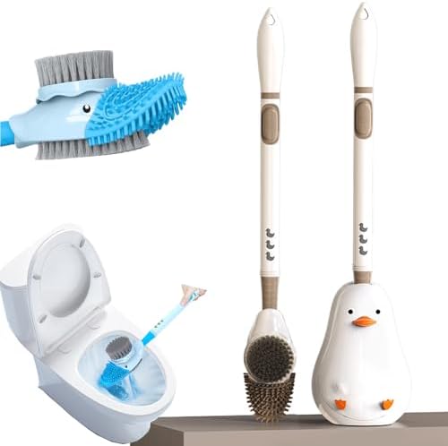 Dive into Clean Solutions with Diulala Diving Duck Toilet Brush Set