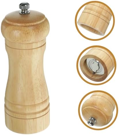 Manual Pepper Mill and Salt Shaker Set