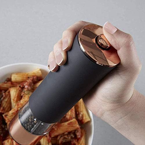 Perfect for grilling Built-in electric salt and pepper grinder set