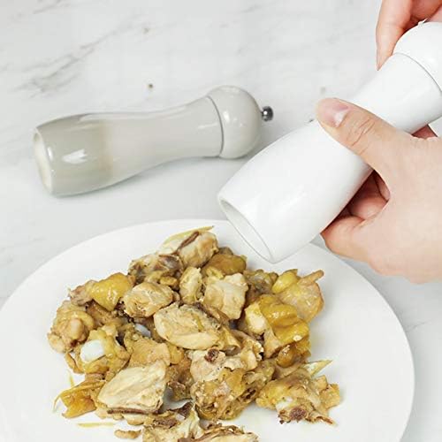 Modern Stone Pepper Grinder LARGE CAPACITY ADJUSTABLE COARSENESS STAINLESS STEEL MATERIAl ELEGANT DESIGN