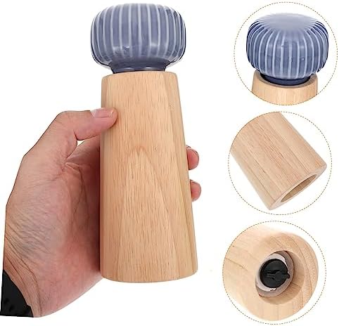 Stylish Wooden Pepper Grinder for Home Use