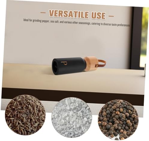 Manual Wooden Pepper Grinder Adjustable Set