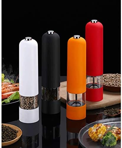 KJLY Electric Pepper Grinder Adjustable Ceramic Stone Kitchen Tool for Salt Pepper