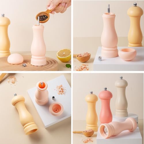 6 Inch Manual Pepper Grinder with Adjustable Ceramic Rotor