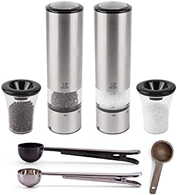 Peugeot Elis Sense 8 Inch Salt Pepper Mill Gift Set
