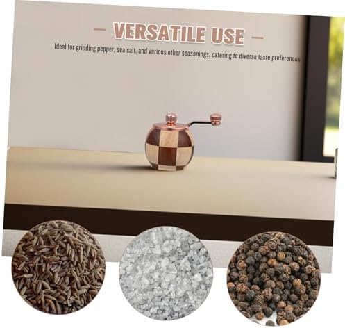 STOBAZA Hand Crank Salt and Pepper Grinder Set