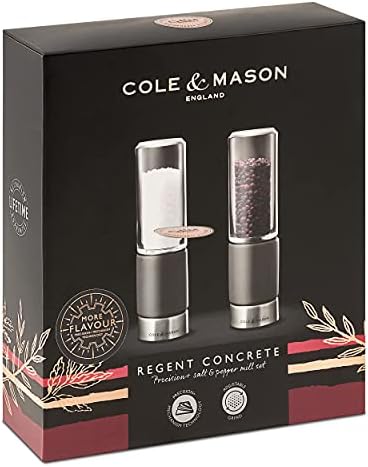 Premium Salt Pepper Mill Set from Cole Mason
