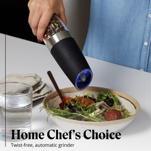 Willow Everett Electric Salt Pepper Grinder Set