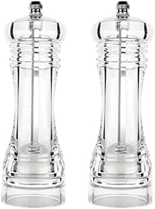 Luxury Salt Pepper Mill Set Adjustable Design