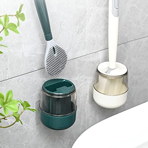 Household Silicone Toilet Brush Set