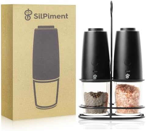 Perfect Electric Salt Pepper Grinder Set for Easy Use