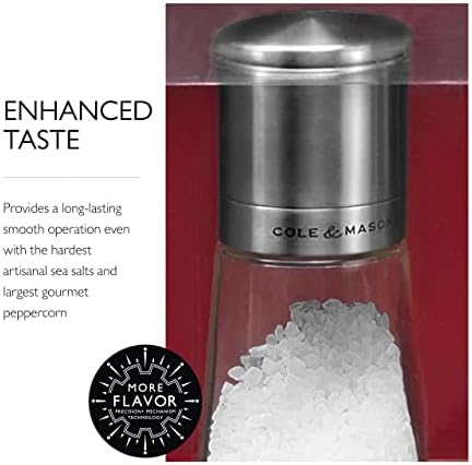 Stainless Steel Salt Pepper Mill Set