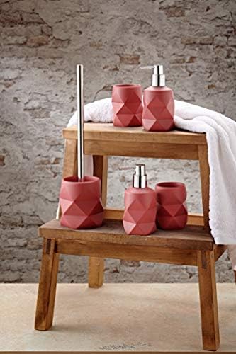 Crackle Toilet Brush Holder - Scandinavian Style