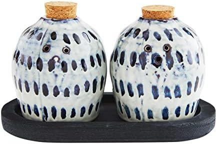 Mud Pie Reactive Salt Pepper Set