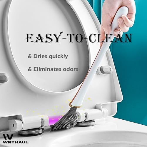 Wryhaul Lekxagabo Silicone Toilet Brush Set