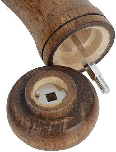 Stylish 10-Inch Wood Pepper Grinder Set