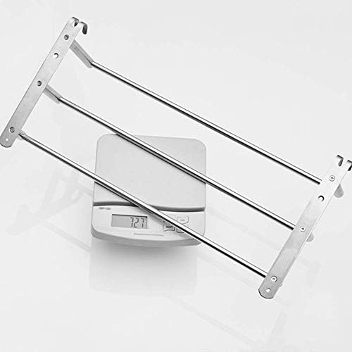 Stainless Steel Wall-Mounted Towel Rail Modern Style 30cm Silver