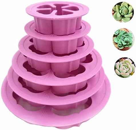 Gum Paste Rose Petal Cutter Set - 6pcs