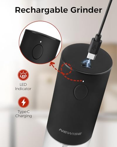 Elevate your Kitchen with Newise Rechargeable Salt Pepper Set