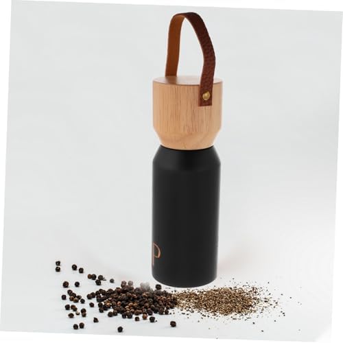 Cabilock Wooden Manual Pepper Grinder Set for Travel