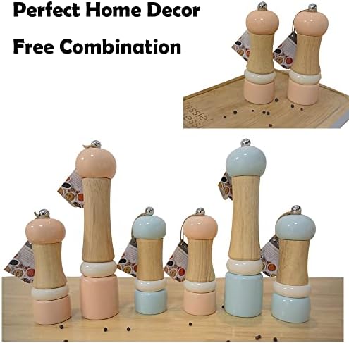 Manual Salt Pepper Grinder Set