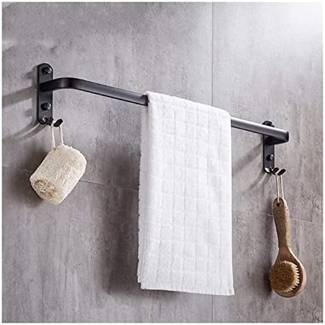 ALDEPO ALUMINUM TOWEL RAIL SPACE-SAVING TOWEL HOLDER