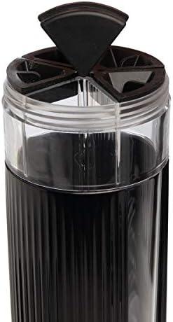 Multi-Section Spice Mill Salt Pepper Ceramic Combo for Organization
