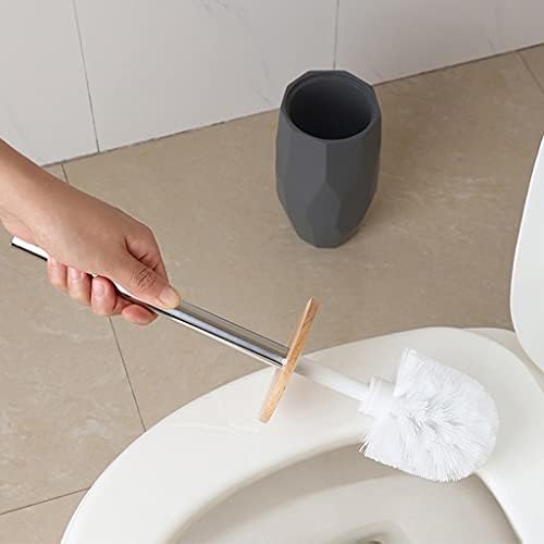 Tomyeus Toilet Brush with Holder 360 Deep Cleaning Set