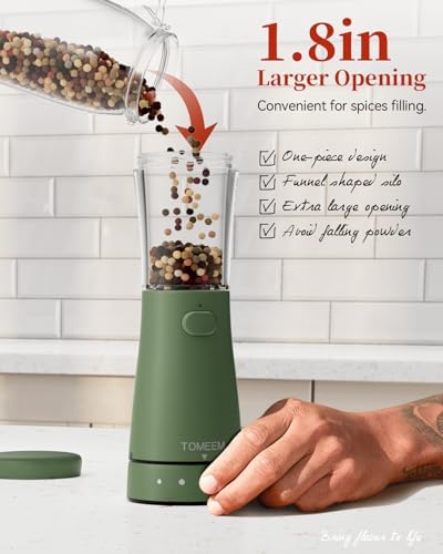 Electric Salt Pepper Set Rechargeable