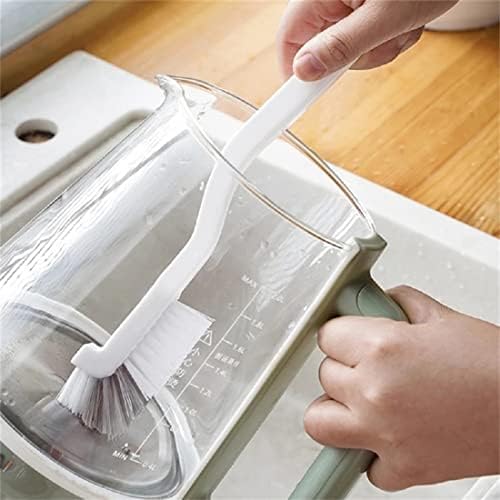 Right Angle Kitchen Bath Cleaning Brush with Long Handle