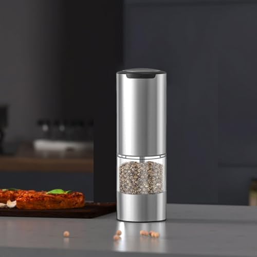 Premium Black Pepper and Salt Grinder Set