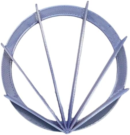 Mini Starburst Concha Cookie Cutter Made in USA