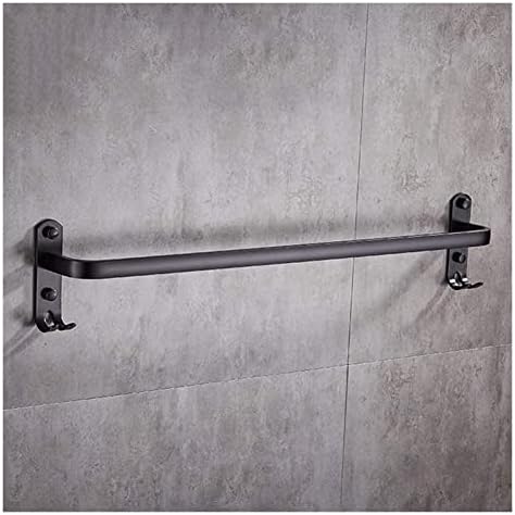 ALDEPO ALUMINUM TOWEL RAIL SPACE-SAVING TOWEL HOLDER