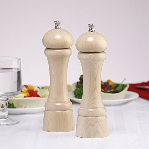 Chef Professional 8 Windsor Pepper Mill Set - Natural - USA Made