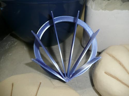 Mini Starburst Concha Cookie Cutter Made in USA