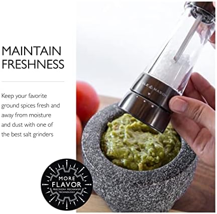 Cole Mason Derwent Salt Grinder - Gunmetal