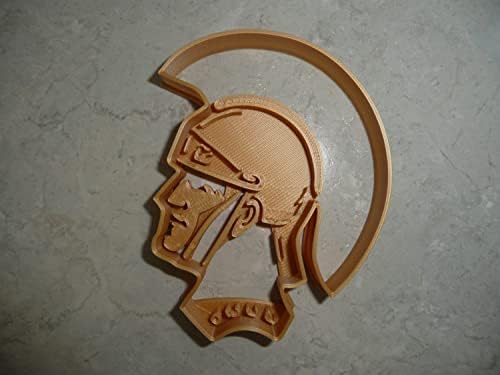 YNGLLC TROJAN HELMET COOKIE CUTTER TRADITIONALStyleDetailed MadeInUSA PR4649Gold