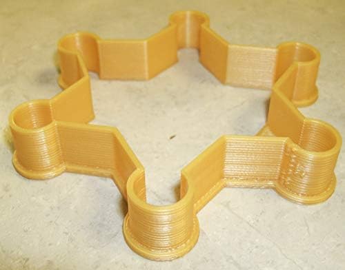 Sheriff Badge Cookie Cutter 6 Points