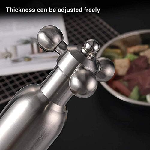Stainless Steel Pepper Mill Silver and Gold 175cm