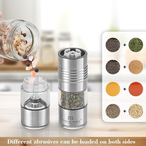 ROMER BECHTEL 2-In-1 Salt Pepper Grinder Set
