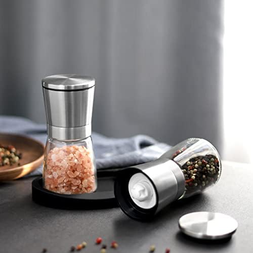 Effortless Salt Pepper Grinder Set