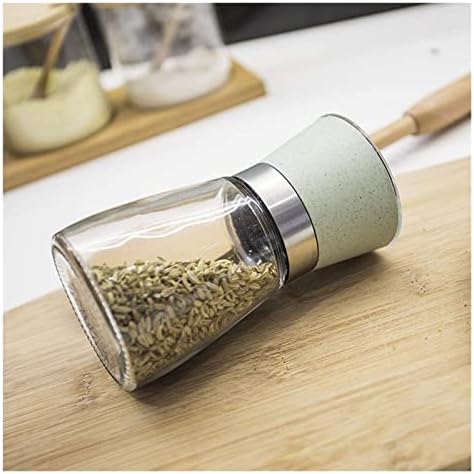 UUNVTOSU 2-Piece Adjustable Salt Pepper Mill Set