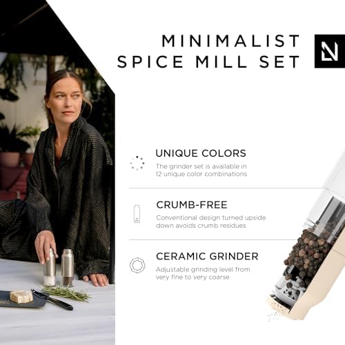 Handy Kate Salt and Pepper Grinder Set