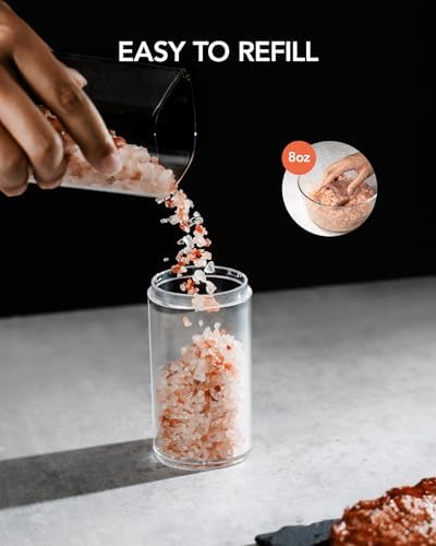 FORLIM-LINK Electric Salt Pepper grinder Set