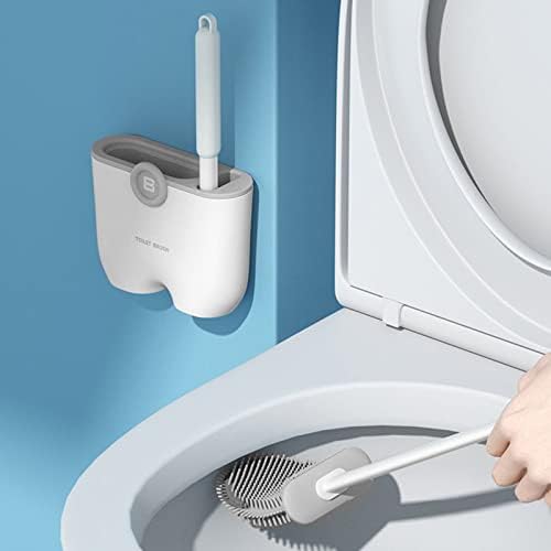 Flexible Rubber Toilet Brush Set