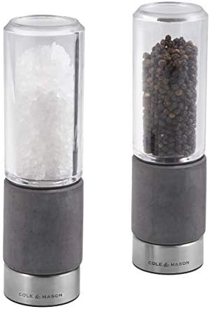 Premium Salt Pepper Mill Set from Cole Mason