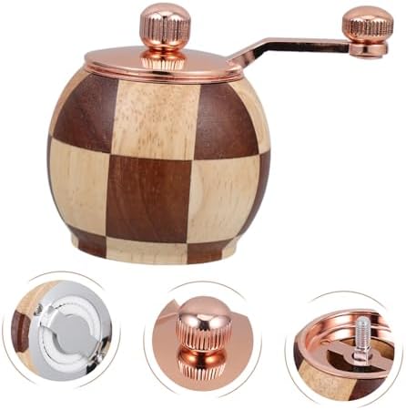 Sturdy Wooden Pepper Grinder Set