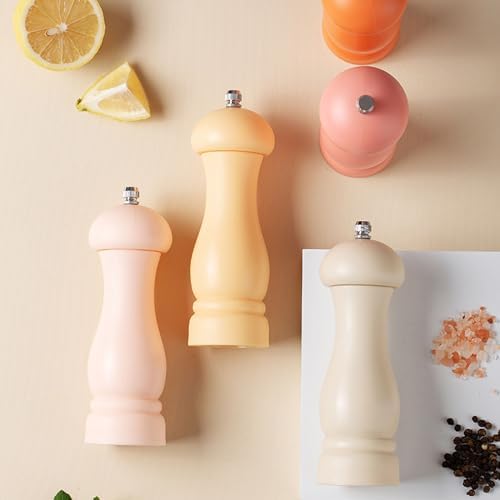 6 Inch Manual Pepper Grinder with Adjustable Ceramic Rotor